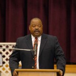 Local church leader and retired businessman Brock Washington talked about some of the “lesser-known” contributors to black history and the civil rights movement during a Black History Month event held last Wednesday at Bainbridge Middle School.