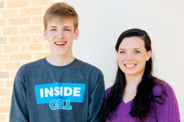 Finalists for Governor's Honors: Jakob Thorn and Kay Bush