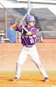 Bainbridge’s Ben Day had three hits and an RBI in the Bearcats’ Game 1 loss at Lee County on Friday.|Jeff Findley