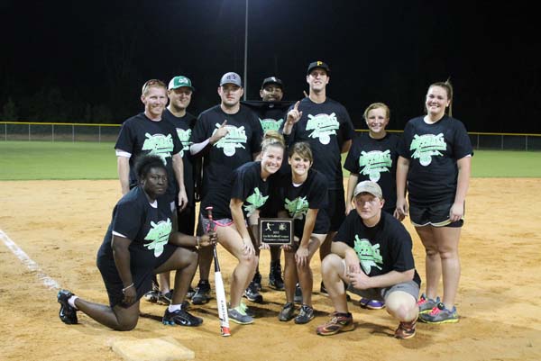 Cherokee Equipment’s team won the 2013 Co-Ed Softball League organized by Bainbridge Leisure Services.