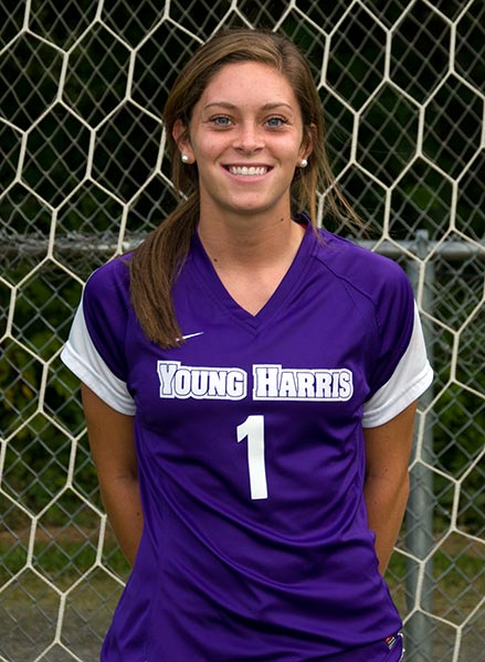 Whitney Thomas, soccer player at Young Harris College