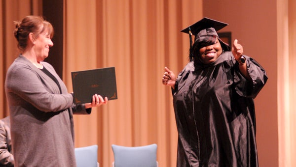 Sixty-six graduates walked across the stage to receive their hard-earned diplomas during the GED graduation at Bainbridge State College.