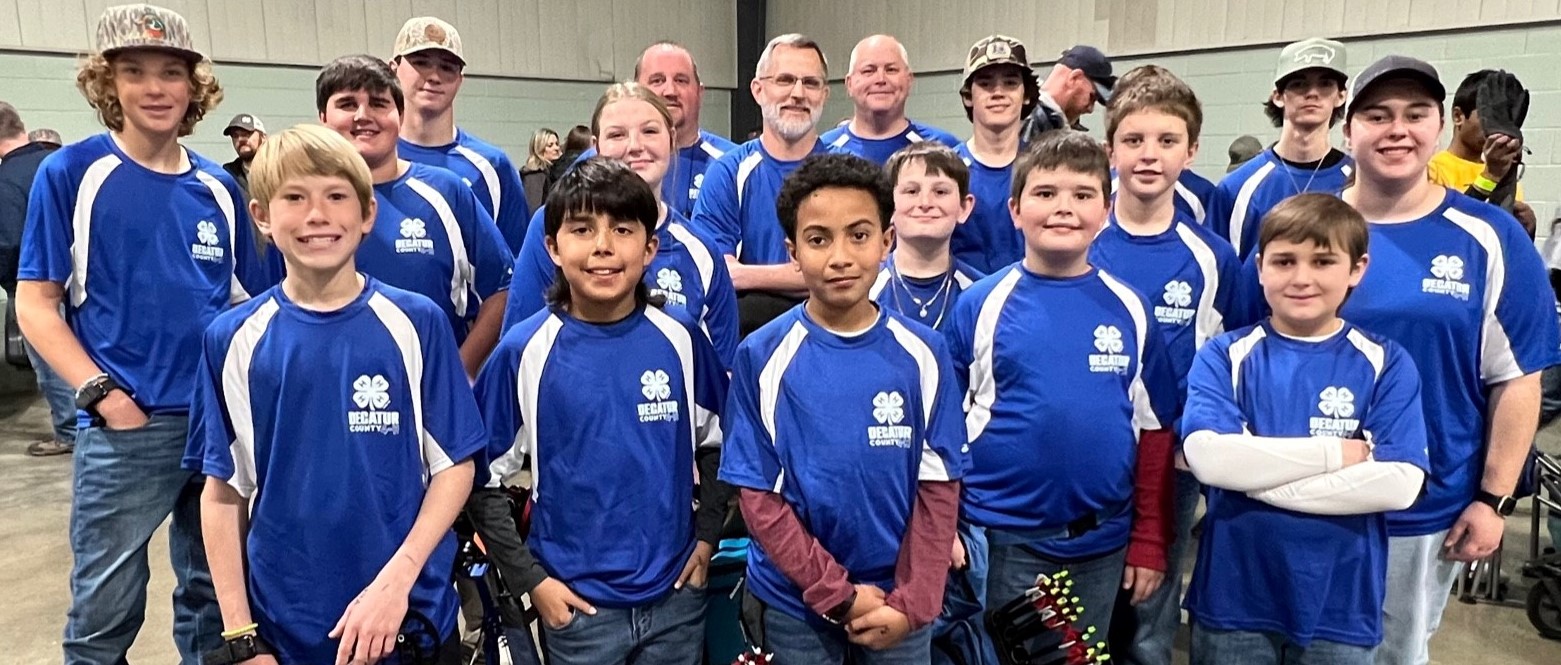 Decatur County 4H archery team competes in state indoor archery match