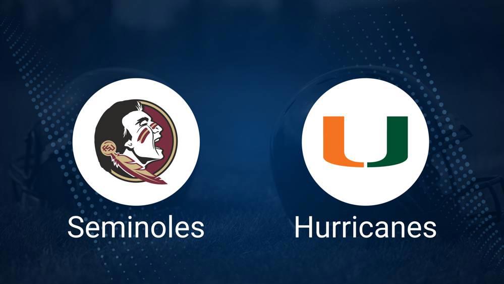 Florida State vs. Miami (FL) Predictions & Picks Odds, Moneyline